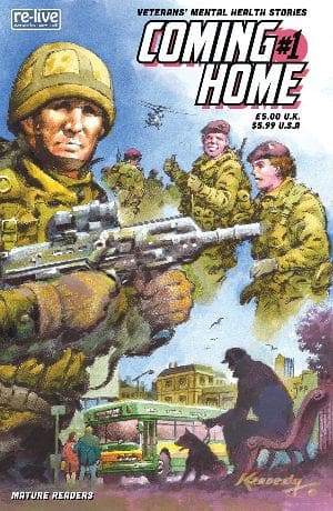 Coming Home Comic – UK Veterans Mental Health