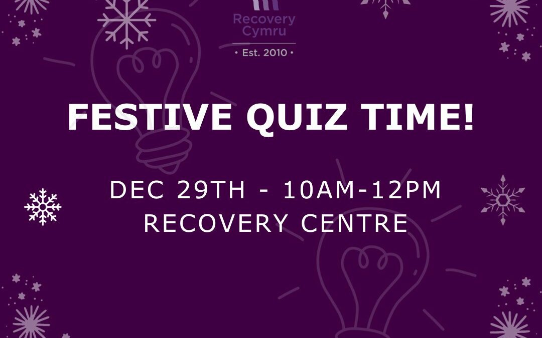 Festive quiz and Year’s Resolutions Workshop!